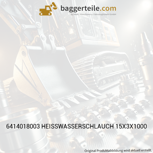 6414018003 HEISSWASSERSCHLAUCH 15X3X1000