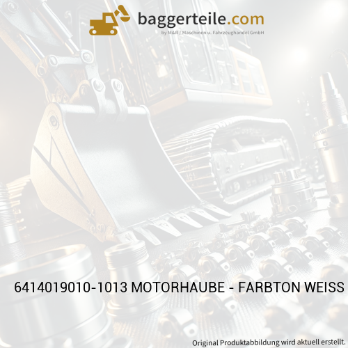 6414019010-1013 MOTORHAUBE - FARBTON WEISS