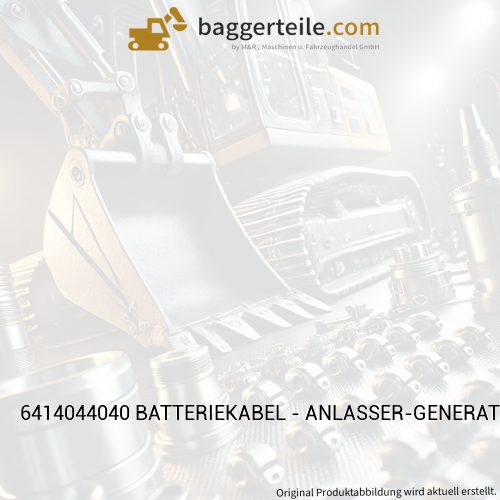 6414044040 BATTERIEKABEL - ANLASSER-GENERATOR
