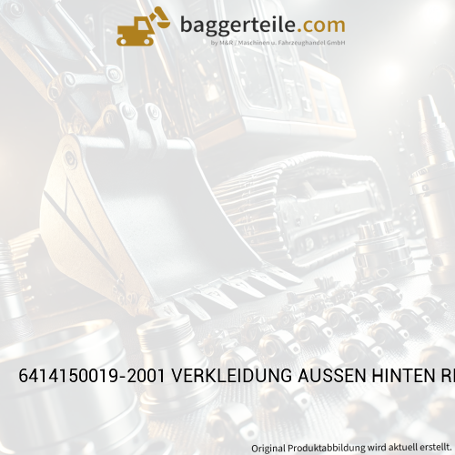 6414150019-2001 VERKLEIDUNG AUSSEN HINTEN RECHTS SK31-5 - SCHAEFF
