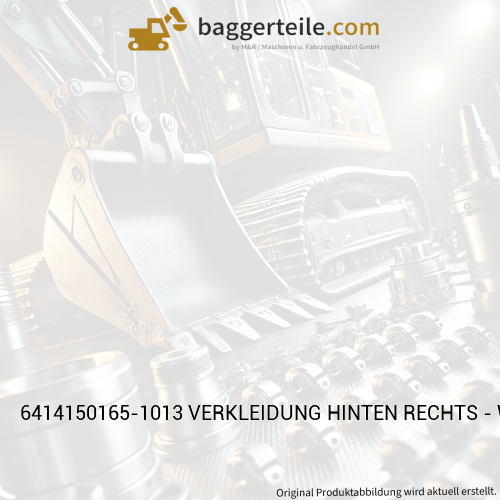 6414150165-1013 VERKLEIDUNG HINTEN RECHTS - WEISS