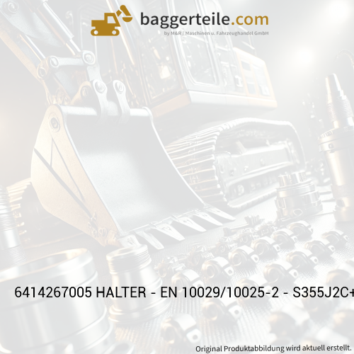 6414267005 HALTER - EN 10029/10025-2 - S355J2C+N - 2.99X74X75