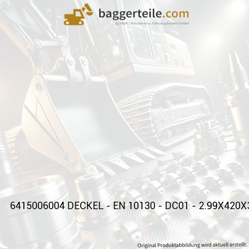 6415006004 DECKEL - EN 10130 - DC01 - 2.99X420X341 - VERZINKT