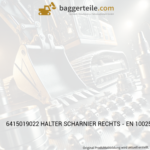 6415019022 HALTER SCHARNIER RECHTS - EN 10025-2 - S355J2C+N -