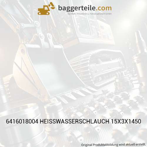 6416018004 HEISSWASSERSCHLAUCH 15X3X1450