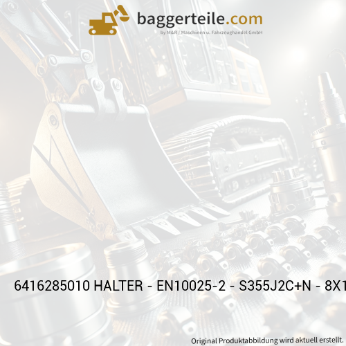 6416285010 HALTER - EN10025-2 - S355J2C+N - 8X142X186 - VERZI