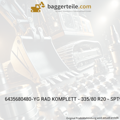 6435680480-YG RAD KOMPLETT - 335/80 R20 - SPT9