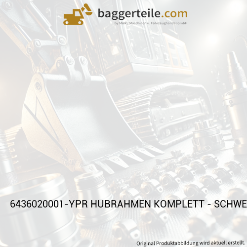 6436020001-YPR HUBRAHMEN KOMPLETT - SCHWEISSZEICHNUNG, YANMAR PRE