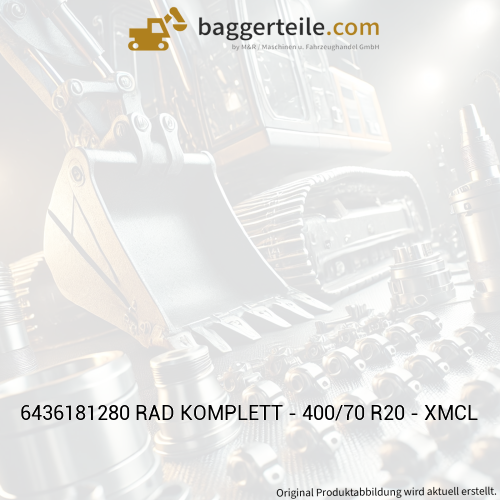 6436181280 RAD KOMPLETT - 400/70 R20 - XMCL