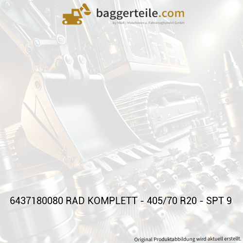 6437180080 RAD KOMPLETT - 405/70 R20 - SPT 9