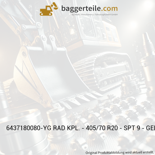 6437180080-YG RAD KPL. - 405/70 R20 - SPT 9 - GELB
