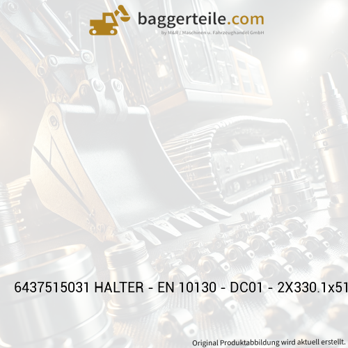 6437515031 HALTER - EN 10130 - DC01 - 2X330.1x510.6 - VERZINK