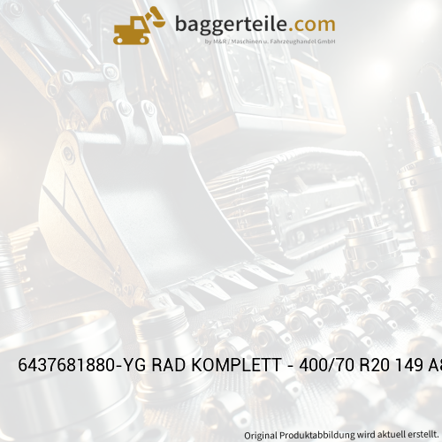 6437681880-YG RAD KOMPLETT - 400/70 R20 149 A8/B IND TL BIBLOAD