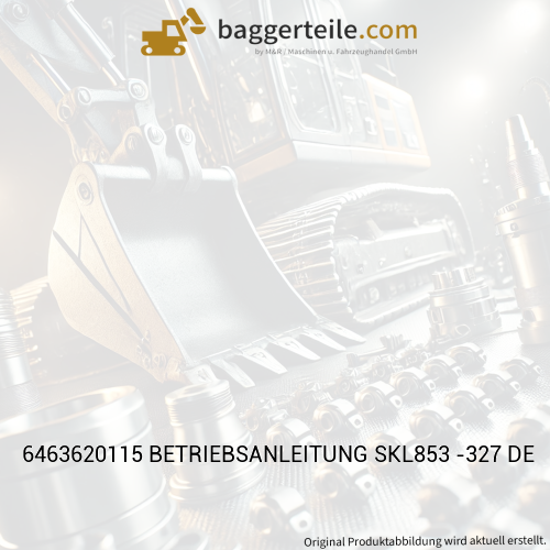 6463620115 BETRIEBSANLEITUNG SKL853 -327 DE