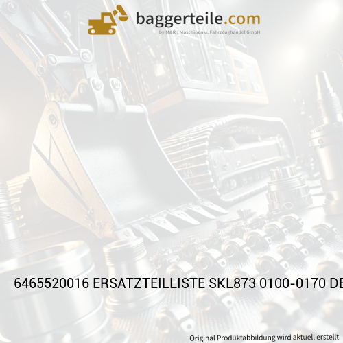 6465520016 ERSATZTEILLISTE SKL873 0100-0170 DE