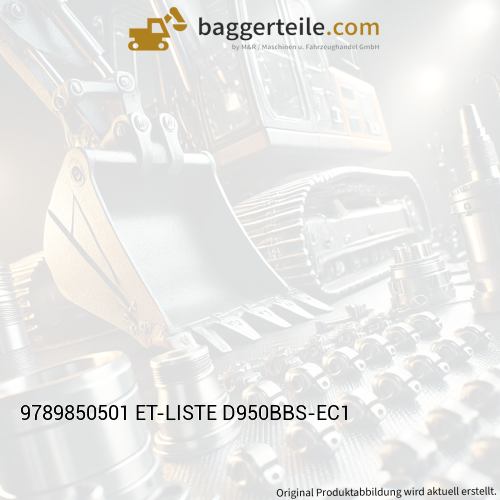 9789850501 ET-LISTE D950BBS-EC1