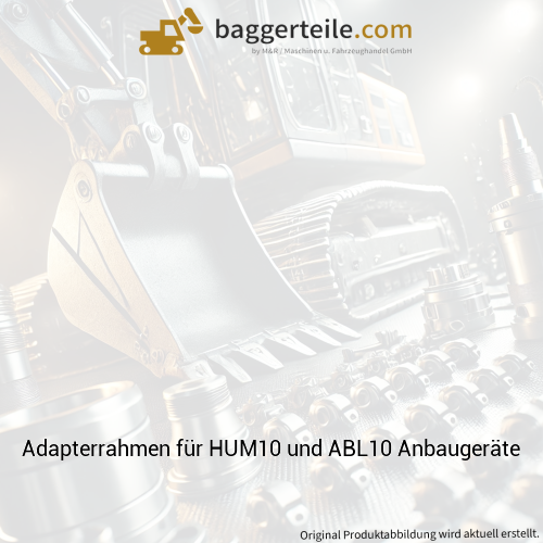 Adapterrahmen für HUM10 und ABL10 Anbaugeräte