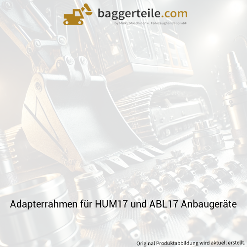 Adapterrahmen für HUM17 und ABL17 Anbaugeräte