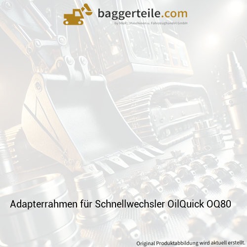 Adapterrahmen für Schnellwechsler OilQuick OQ80