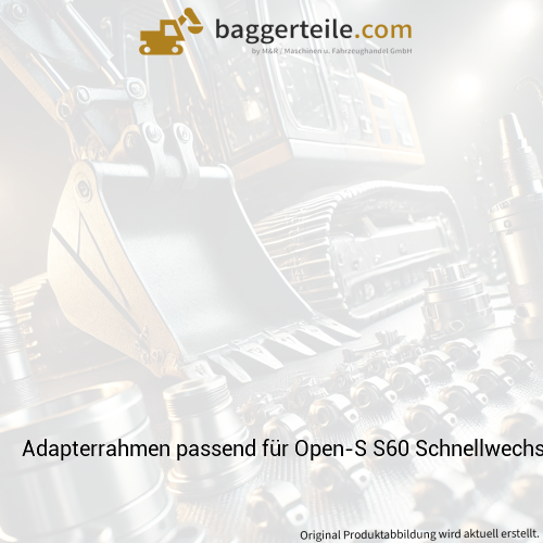 Adapterrahmen passend für Open-S S60 Schnellwechselsystem