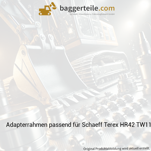Adapterrahmen passend für Schaeff Terex HR42 TW110 HML42