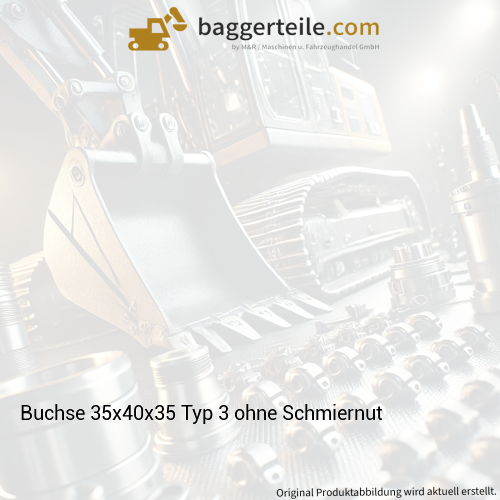 Buchse 35x40x35 Typ 3 ohne Schmiernut