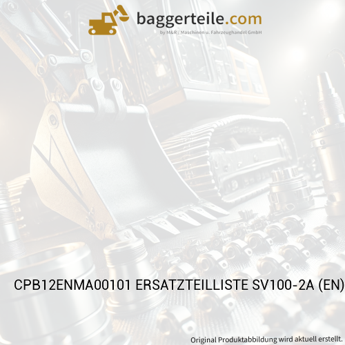 CPB12ENMA00101 ERSATZTEILLISTE SV100-2A (EN)