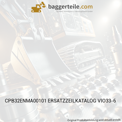 CPB32ENMA00101 ERSATZZEILKATALOG VIO33-6