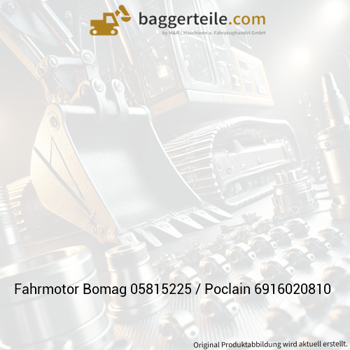 Fahrmotor Bomag 05815225 / Poclain 6916020810