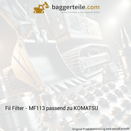 Fil Filter - MF113 passend zu KOMATSU