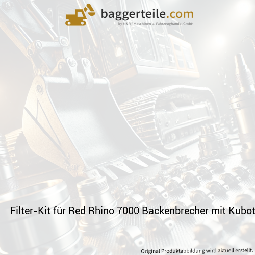 Filter-Kit für Red Rhino 7000 Backenbrecher mit Kubota Motor