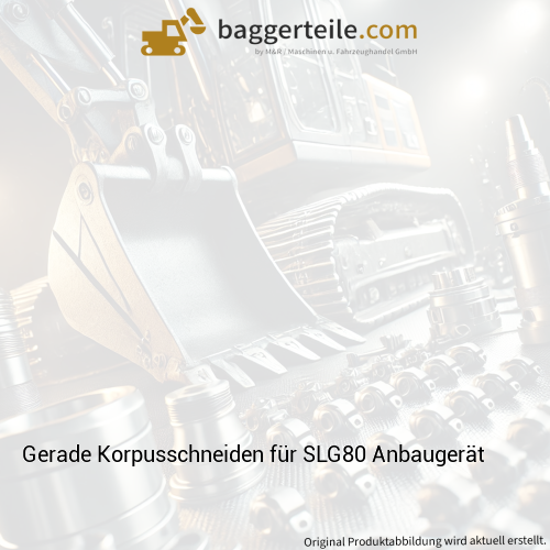 Gerade Korpusschneiden für SLG80 Anbaugerät