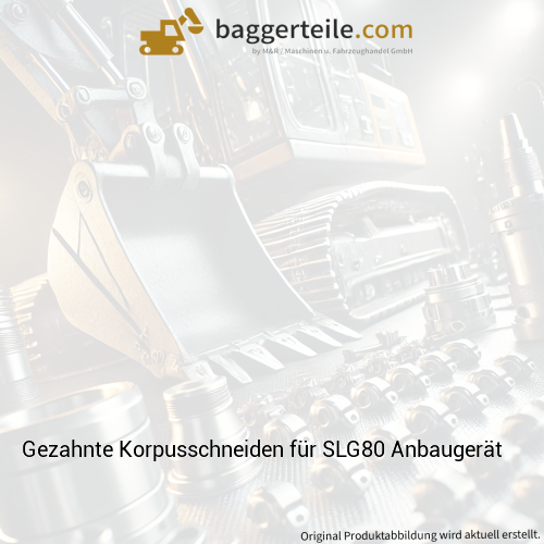 Gezahnte Korpusschneiden für SLG80 Anbaugerät