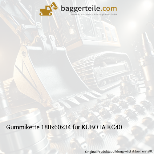 Gummikette 180x60x34 für KUBOTA KC40