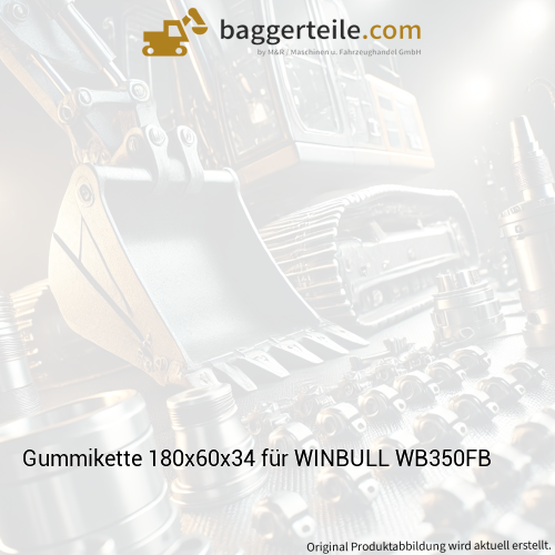 Gummikette 180x60x34 für WINBULL WB350FB