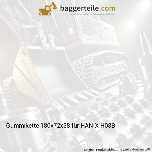 Gummikette 180x72x38 für HANIX H08B
