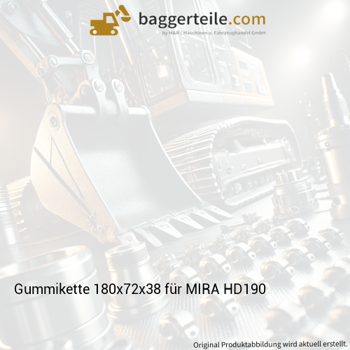 Gummikette 180x72x38 für MIRA HD190