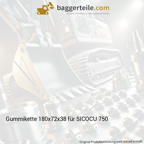 Gummikette 180x72x38 für SICOCU 750