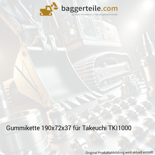 Gummikette 190x72x37 für Takeuchi TKI1000