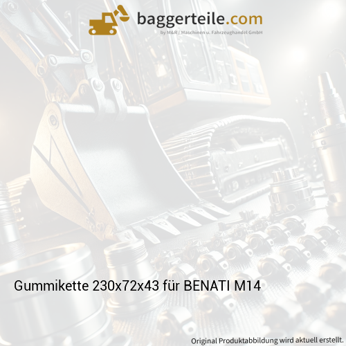 Gummikette 230x72x43 für BENATI M14