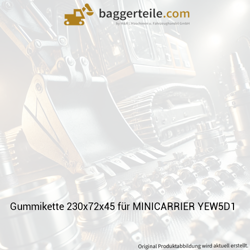 Gummikette 230x72x45 für MINICARRIER YEW5D1