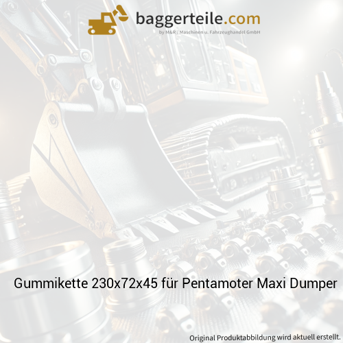 Gummikette 230x72x45 für Pentamoter Maxi Dumper