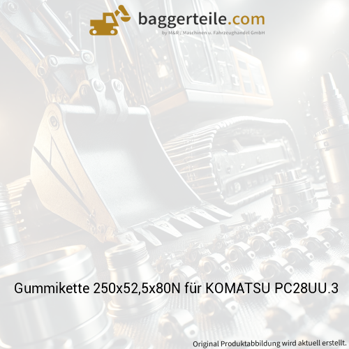 Gummikette 250x52,5x80N für KOMATSU PC28UU.3