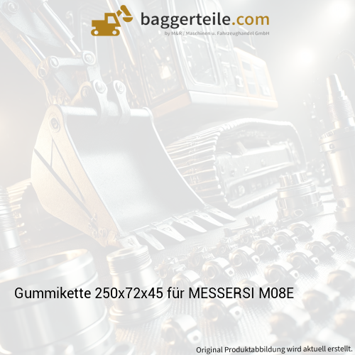 Gummikette 250x72x45 für MESSERSI M08E