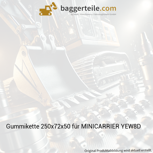 Gummikette 250x72x50 für MINICARRIER YEW8D