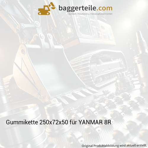 Gummikette 250x72x50 für YANMAR 8R