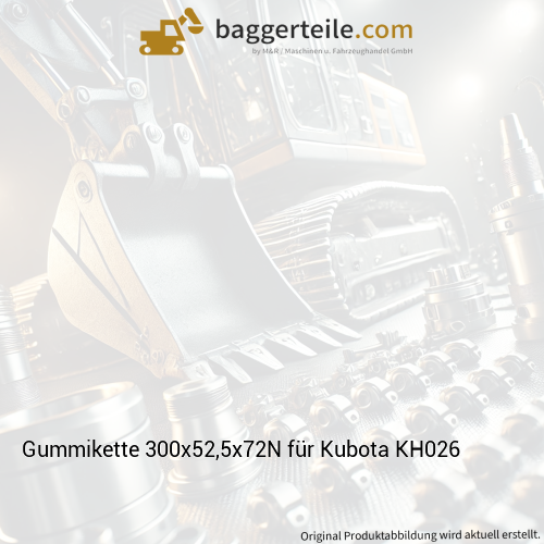 Gummikette 300x52,5x72N für Kubota KH026