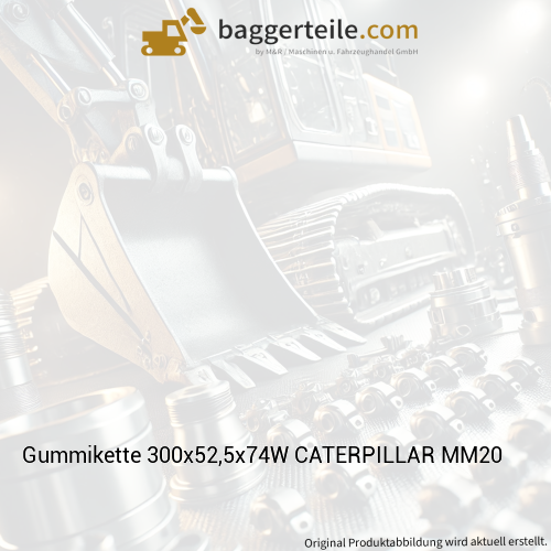 Gummikette 300x52,5x74W CATERPILLAR MM20