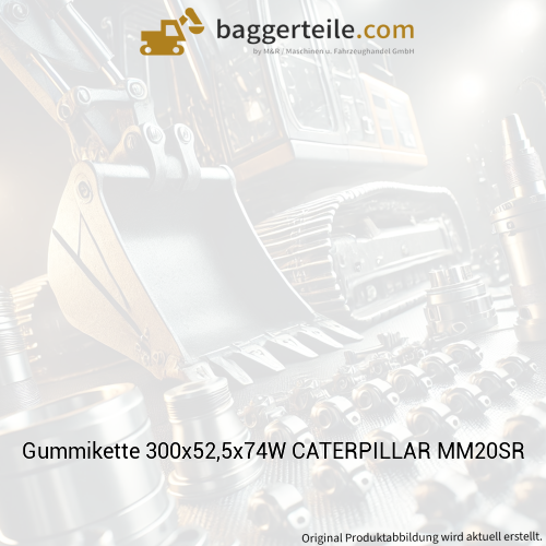 Gummikette 300x52,5x74W CATERPILLAR MM20SR