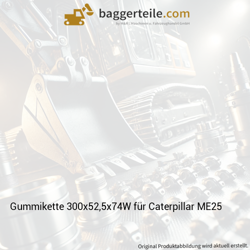 Gummikette 300x52,5x74W für Caterpillar ME25